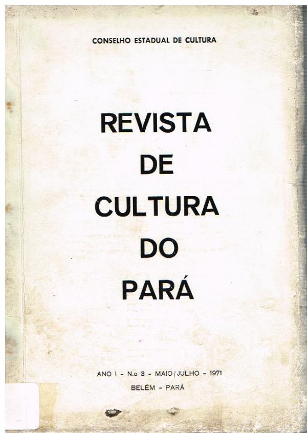 Revista de Cultura do Pará